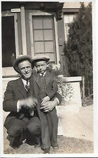 HOW THEY ROLLED Vintage FOUND 20th CENTURY PHOTO Black+White ORIGINAL 57 44 K