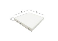 Knecht LA 833 Filter, Innenraumluft FüR Audi BMW Chrysler Dacia