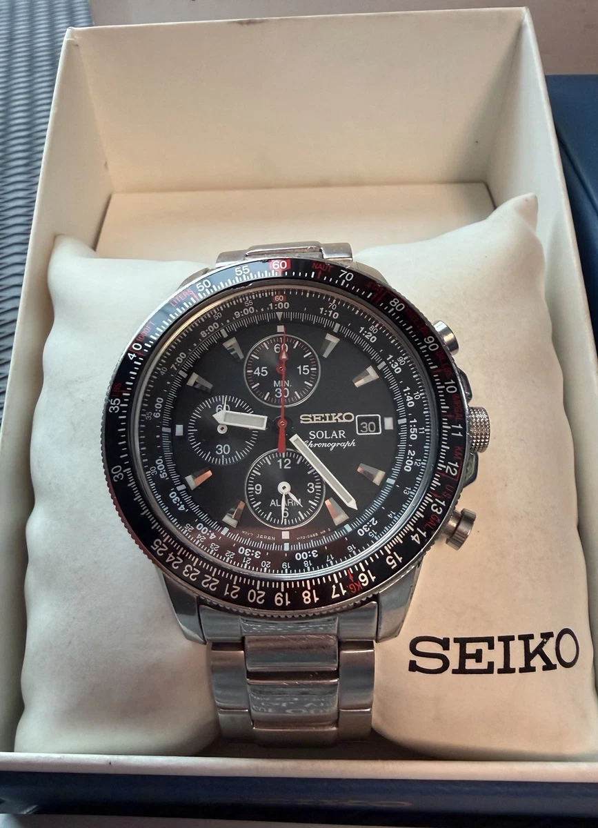 25+ Seiko Solar Chronograph Watches for sale | Updated Oct 2026