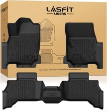 LASFIT Floor Mats for Toyota 4Runner 2025 2026 (Only Fit Hybrid), All Weather TP