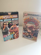 Vintage Wwf Vhs Wrestlemania Survivor Series Ntsc USA Cardboard Sleeve Wwe
