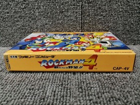 CAPCOM Famicom Soft Rockman 4 New Ambitions!! Used