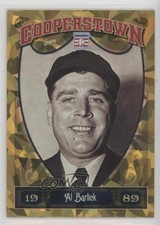 2013 Panini Cooperstown Collection Gold Crystal Shard 200/299 Al Barlick HOF 0q3