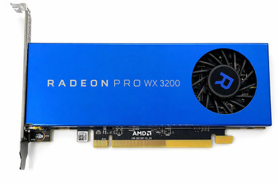 AMD Radeon Pro WX 3200 4GB GDDR5 Workstation GPU 4x Mini DP Low Profile