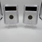 Two 1958-D Roosevelt Dimes 90% Silver ICG Brilliant Uncirculated.