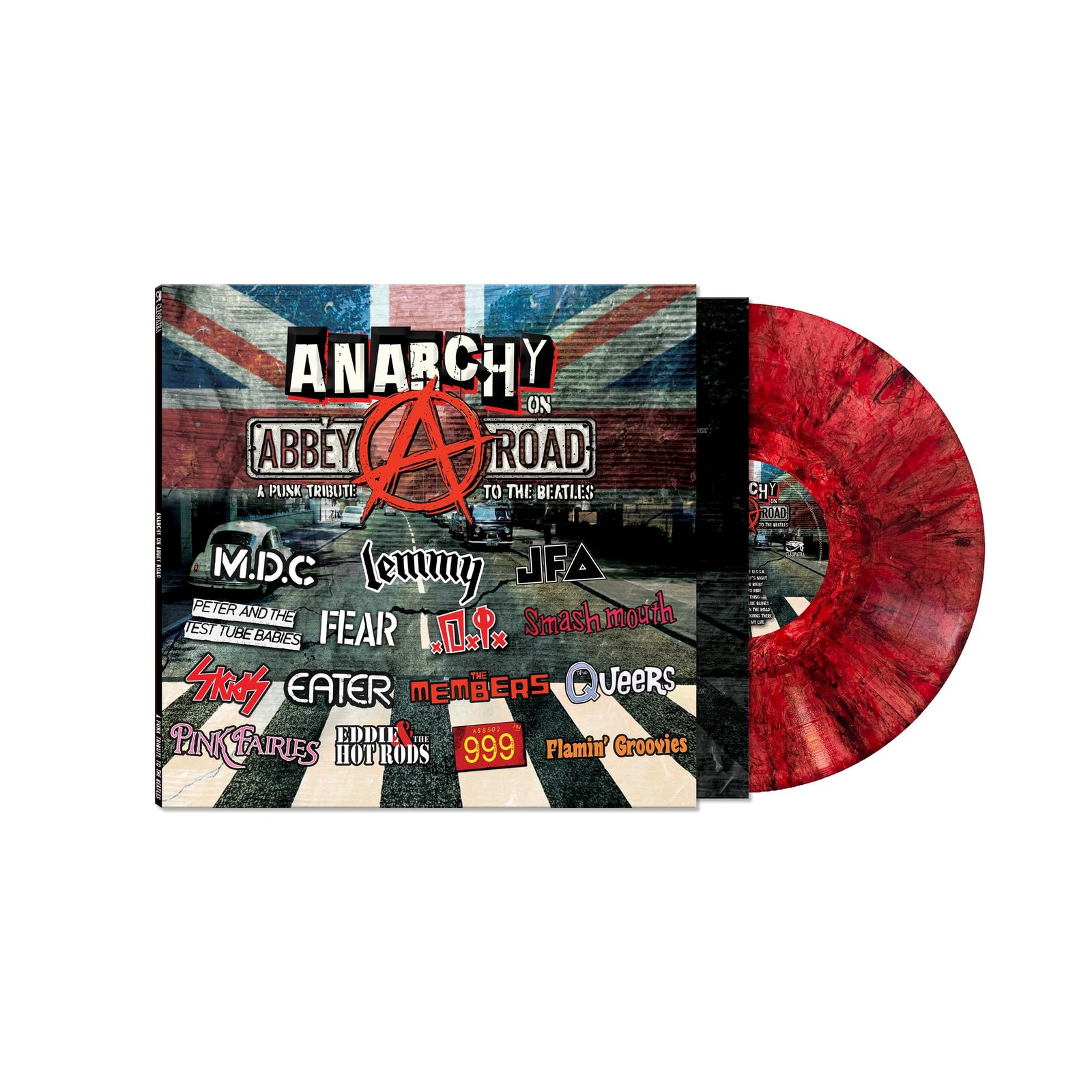 Various Artists Anarchy On Abbey Road - A Punk Tribute To the Beatles LP Vinyl