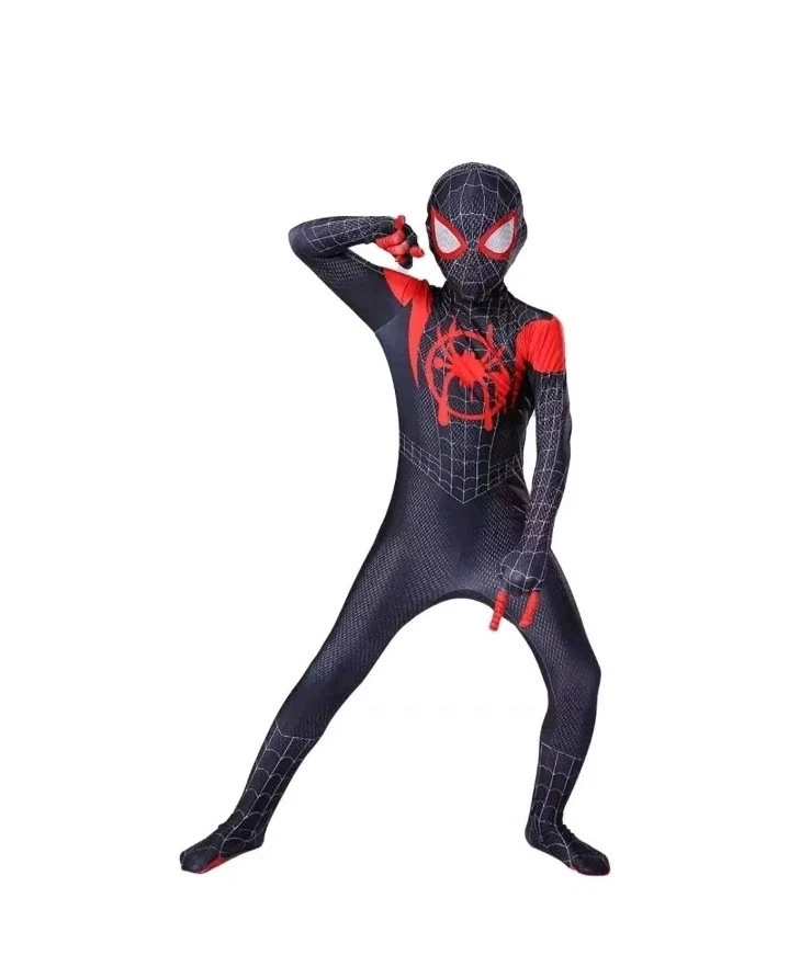 Costume Spider-Man Nero Venom Tuta Spiderman Cosplay Halloween - Foto 9