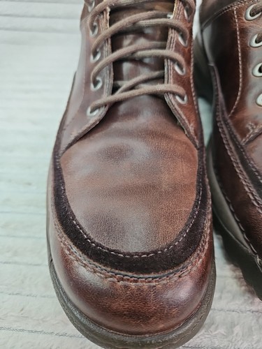 Clarks Active Air Brown Leather Mens Shoes Size UK 9.5 Rare Air Design - Bild 17 von 24