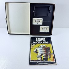 Vintage Commodore Vic-20 GORTEK AND THE MICROCHIPS Start Programming W/ 2 Tapes