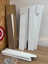 Vida Designs Arlington Radiator Cover White Modern, Broken and missing parts