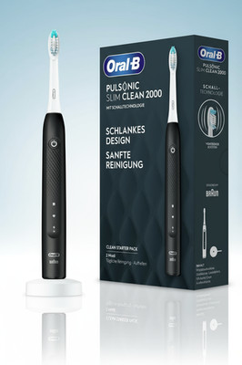 Oral-B Pulsonic Slim Clean 2000 Elektrische Schallzahnbürste 2 Putzmodi