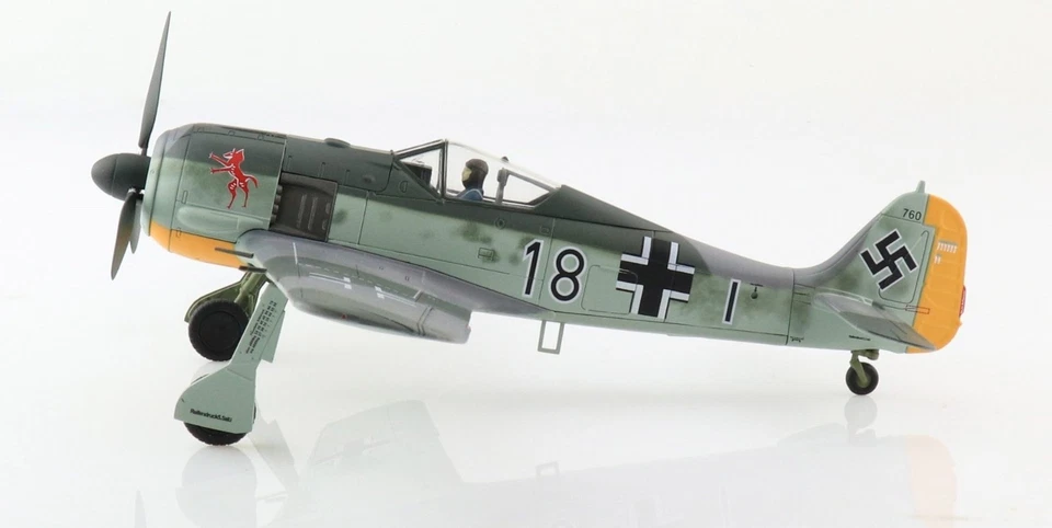Hobby Master 1/48 HA7428 FW 190A-4 Fw. Rudolf Eisele 8./JG 2 Brest France 1943 - Immagine 4 di 4