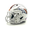 Custom alternate white Denver Broncos Pocket Pro Helmet Riddell 3d printed — photo 1