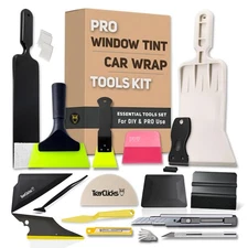 Window Tint Tools kit Vinyl Wrap Tool for Car Tinting Windshield Back Window ...