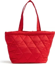 Vera Bradley East West Tote in Ultralight  Goji Berry Red-MSRP $115