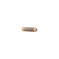 Riegler Rohrdoppelnippel G 1/2 LäNge 50 Mm Messing Blank