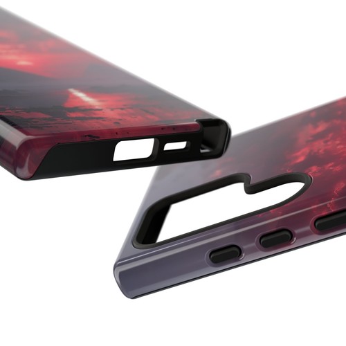 Egypt Pyramids Blood Red Sky Phone Case for iPhone, Samsung Galaxy, Pixel - 第 152/239 張圖片
