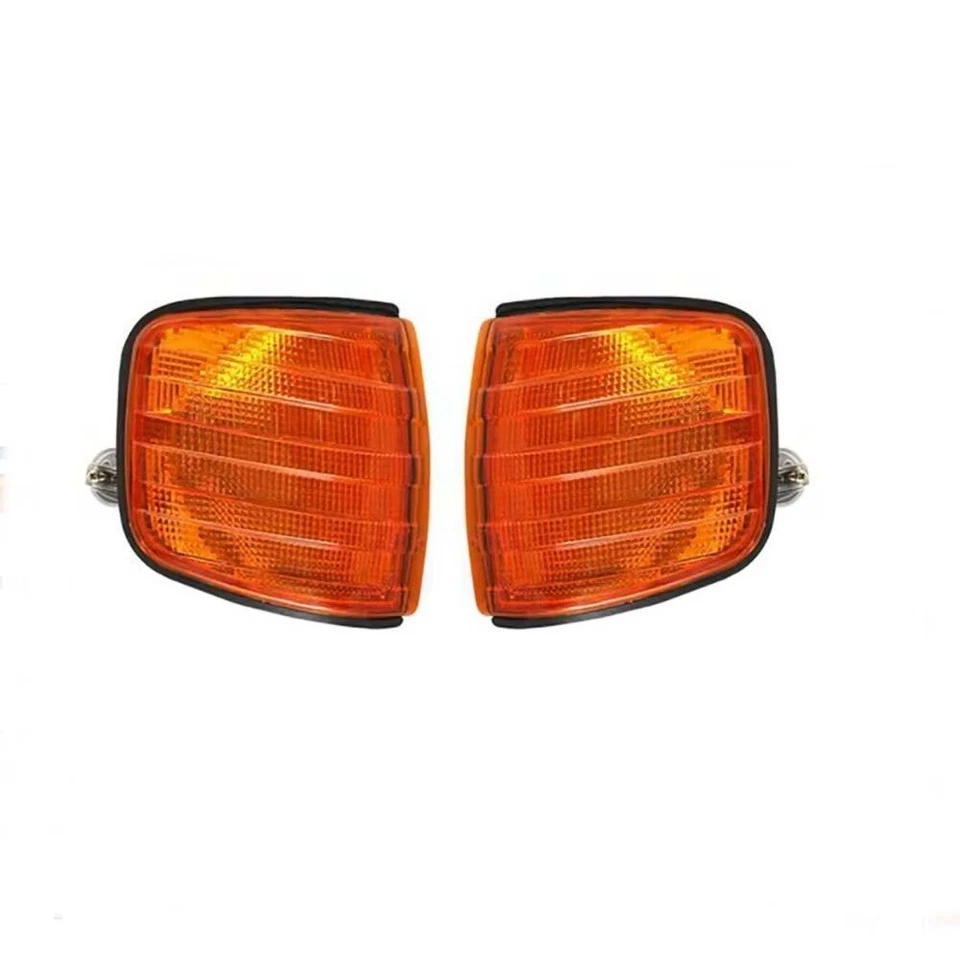 Front Turn Signal Corner Light Fit for Mercedes-Benz S Class W126 1980-1991 L+R - Image 4 of 4