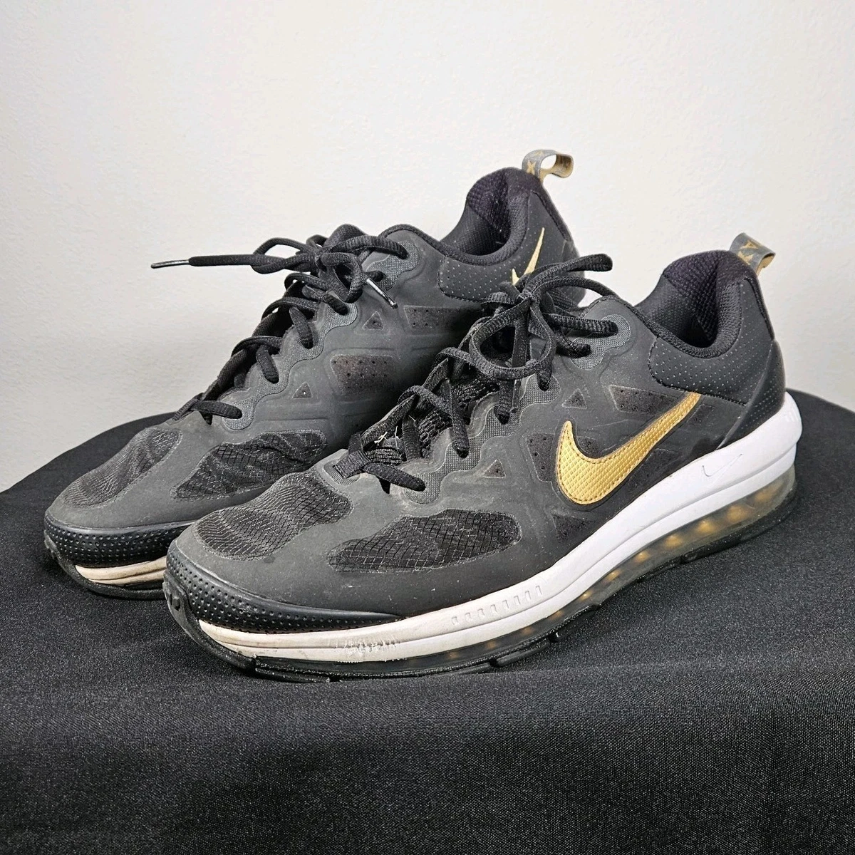Nike Air Max Genome Black Metallic Gold for Sale  display picture 2