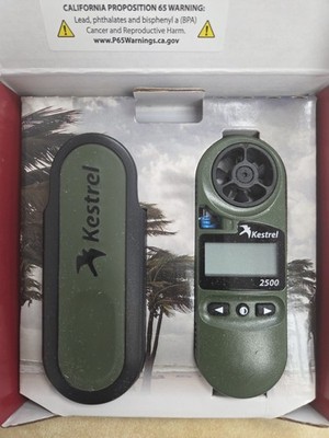 Kestrel  2500NV Portable Weather Station - 0825NV