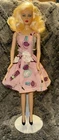 Hankie Couture Barbie Pink Dress Removable Clothes Vintage