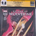 Return of Wolverine 1 Marvel Comics CGC Graded 9.8 Signed J Scott Campbell White