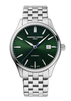 Frederique Constant Classics Index Automatic Green Dial FC-303GR5B6B   New