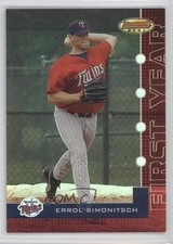 2005 Bowman's Best Red 179/199 Errol Simonitsch #53 0b5