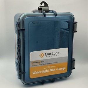 Outdoor Products Watertight Box Large 1.5 Liters / Rafting / Kayaking / Canoeing
