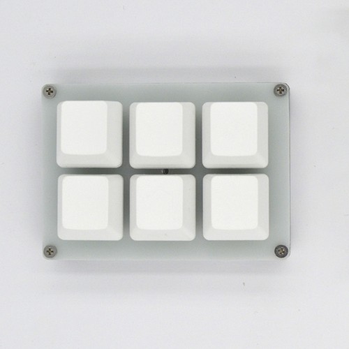 6-Key DIY Customize USB Programmable Mechanical Keyboard Macro keypad Shortcut - Afbeelding 2 van 6