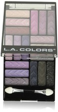 L.A. COLORS 8 Color Eyeshadow Palette, 0.7 Ounce Pack of 1 , Strange Love