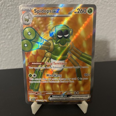 Pokémon Spidops ex SV01: 223/198 - Scarlet & Violet Base Set.