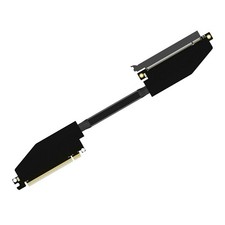 GPU Extension Cable Double Reverse Side Bend PCIe 5.0 x16 for Chassis and Server