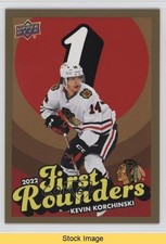 2025 Chicago Blackhawks Centennial First Rounders Gold Kevin Korchinski READ 6kv