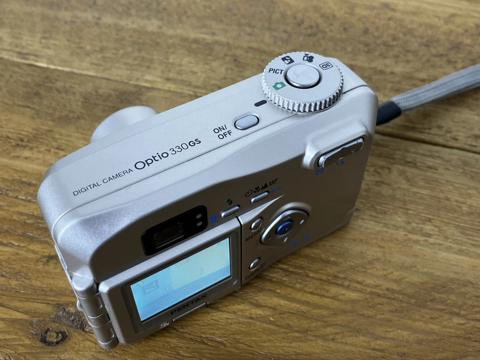 Cámara digital Pentax Optio 330 GS 3,2 MP, pantalla abatible, pantalla selfie - PROBADA ✅ Foto 4 de 4