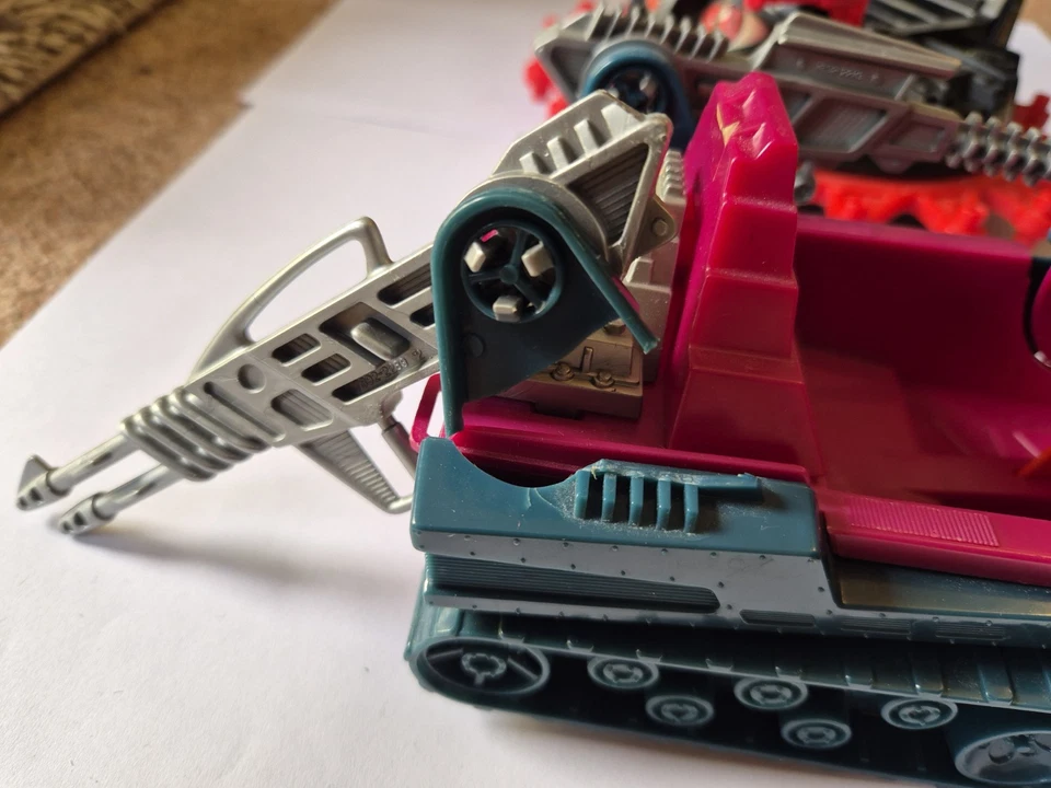 Vintage MOTU He-Man Vehicle Duo Roton & Land Shark 1980s Mattel - Image 3 of 4