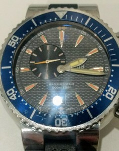 oris small seconds diver