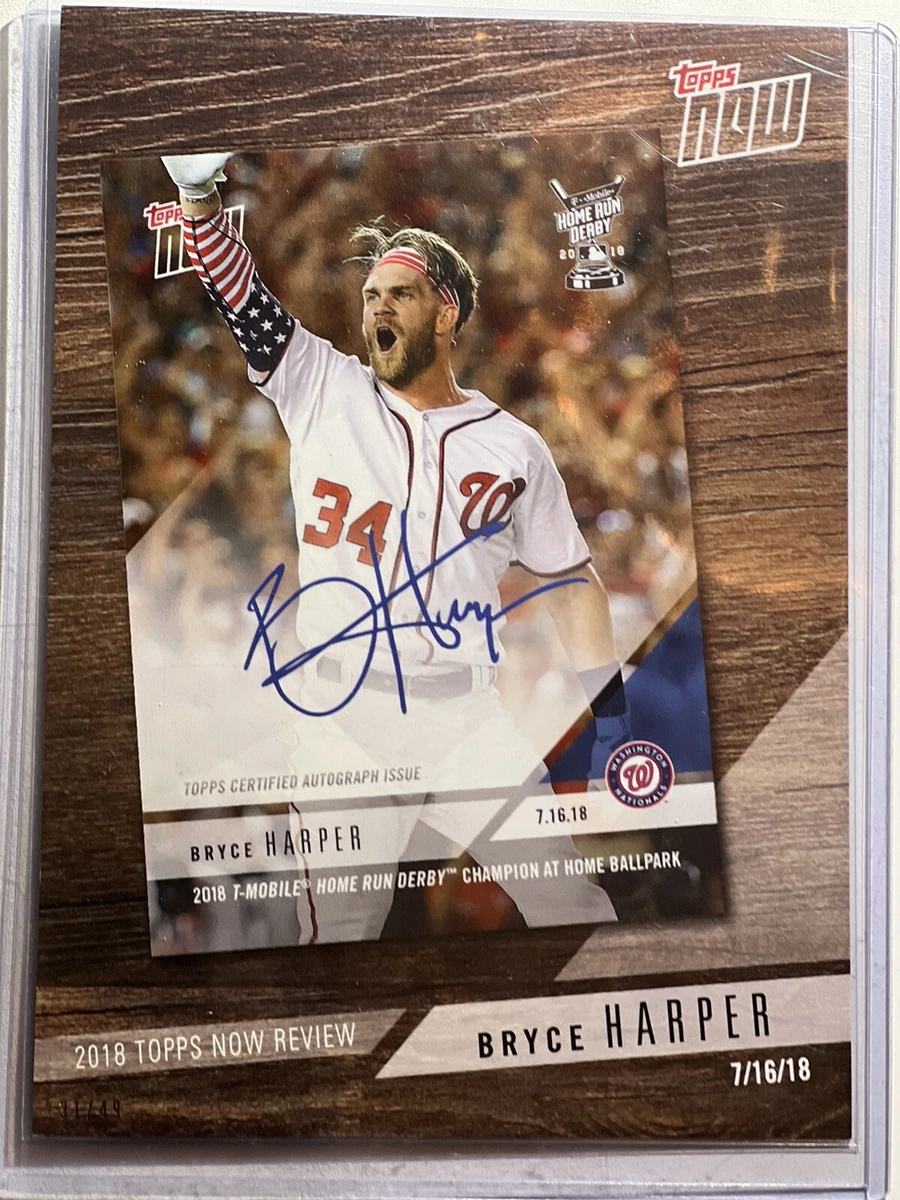 いいスタイル 【49枚限定】Topps Auto Harper Bryce Now その他 - www