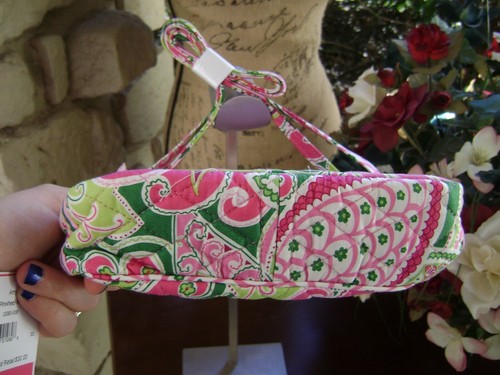 Vera Bradley NWT 'Amy' Pinwheel Pink Pattern Quilted Shoulder Bag / Crossbody - Picture 5 of 7