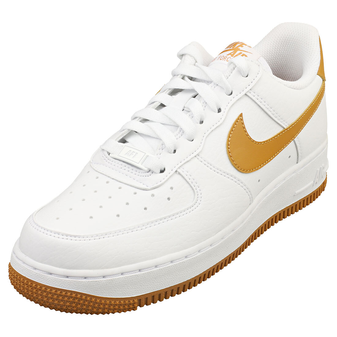 white & yellow air force 1 07 se trainers