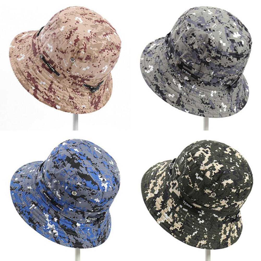 APL Cappello da pesca donna uomo tempo libero SPORTS ombrello antivento mimetico cappello militare N J