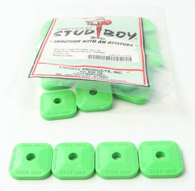 STUD BOY SUPER-LITE PLUS BACKERS GREEN 24/PK - 2462-P1-GRN