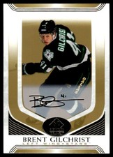 Brent Gilchrist 2020-21 SP Signature Edition Legends Gold Script #130 NHL Hockey