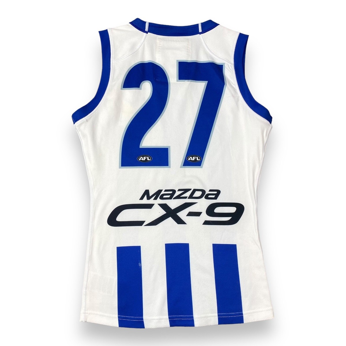 2017 North Melbourne Player Issue Taylor Gaynor Away Football