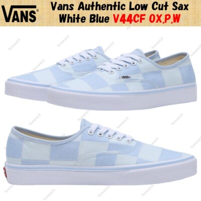 Vans Authentic Low Cut Sax White Blue V44CF OX.P.W Men's Size