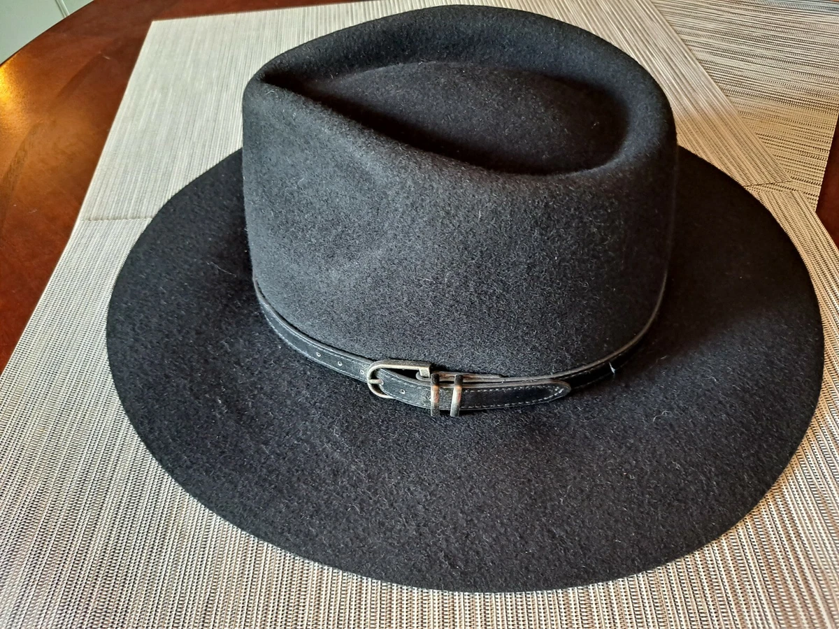 Olive & Pique Black Wool Floppy hat   NWT Women Olive & Pique – OLIVE & PIQUE main image 3