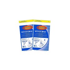 Oreck XL Vacuum Bags 16 Bags Type CC Part CCPK8DW Fits All Oreck XL Upright