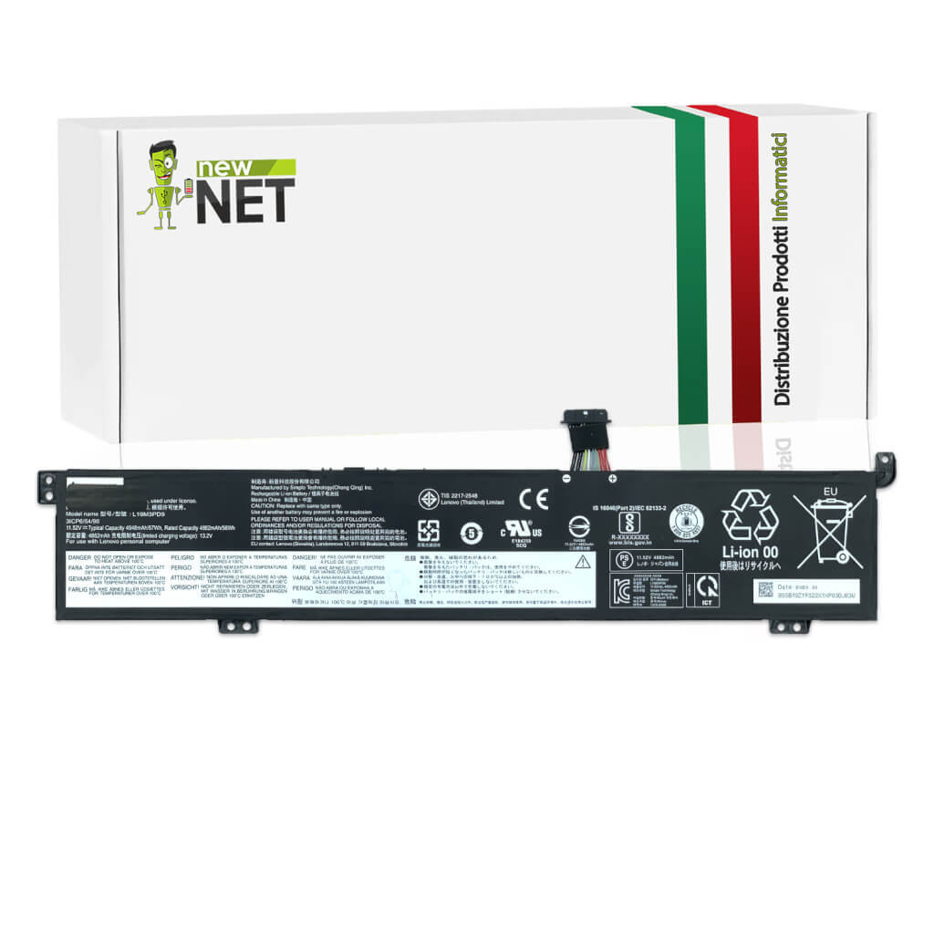 Batteria compatibile con Lenovo Thinkbook 15p 20V30009GE 4948mAh