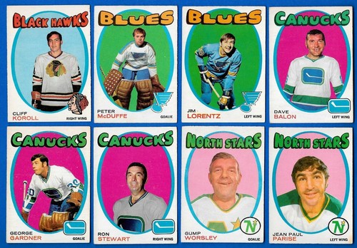 1971-72 OPC O PEE CHEE HOCKEY CARD + ERROR VARIATION 133-264 & BOOKLET SEE LIST - Picture 329 of 472