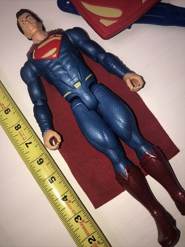 SUPERMAN LOT Eaglemoss Figurine Multiverse 2015 12’inch figure wrist band SHIELD - Picture 6 of 24